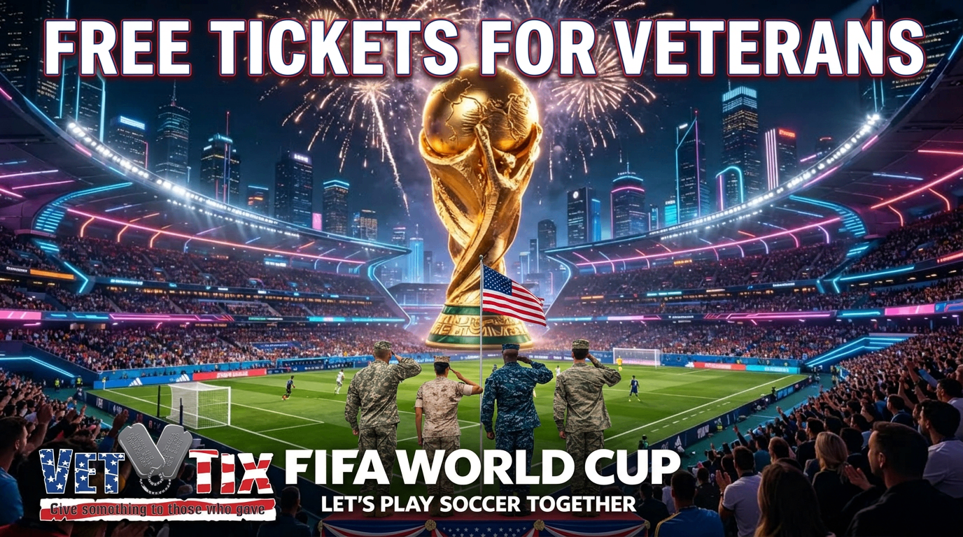 Free World Cup Tickets for Veterans and First Responders — Here's How to Get Yours